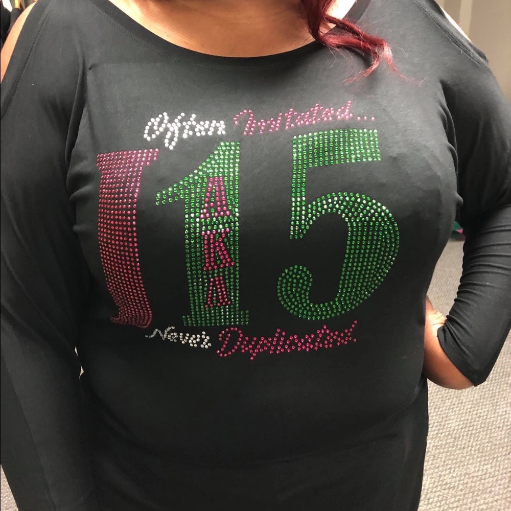 Sporty pink & green J15 long sleeve shirt 💖💚